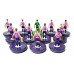 Subbuteo Andrew Table Soccer Anderlecht 2nd 2014-2015 on Hasbro bases